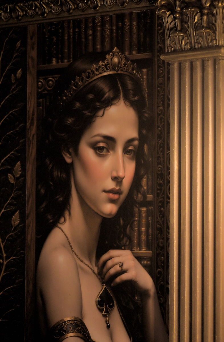 La reine de pique