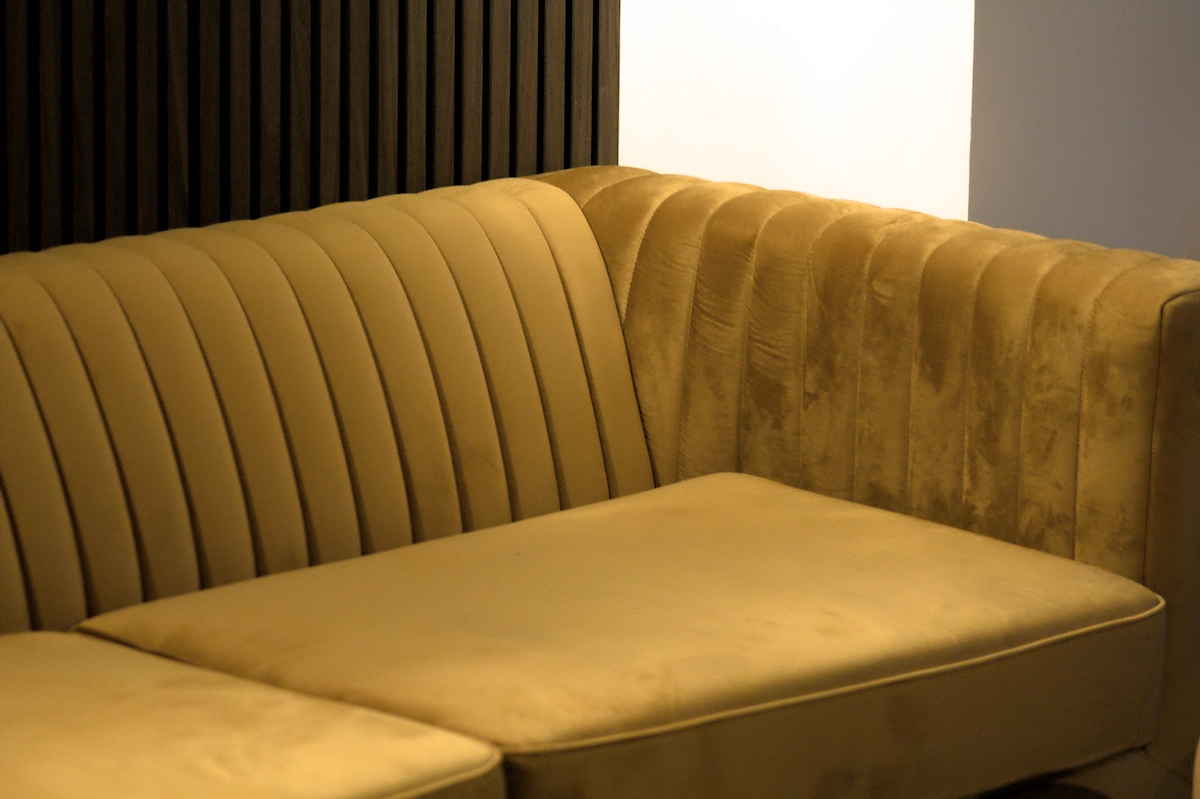 Un canapé confortable